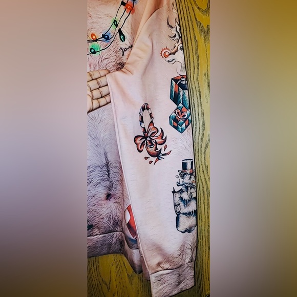 Unisex Festive 3D Print Novelty Christmas Sweater Ugly Christmas Sweatshirt XXL - Picture 9 of 12